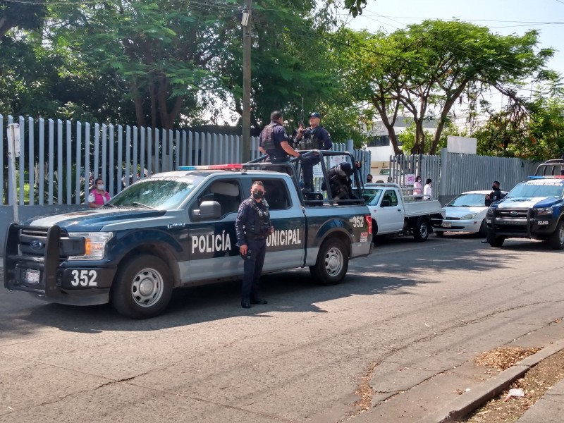 En Zamora, trasladan paquetes electorales con fuerte operativo de seguridad