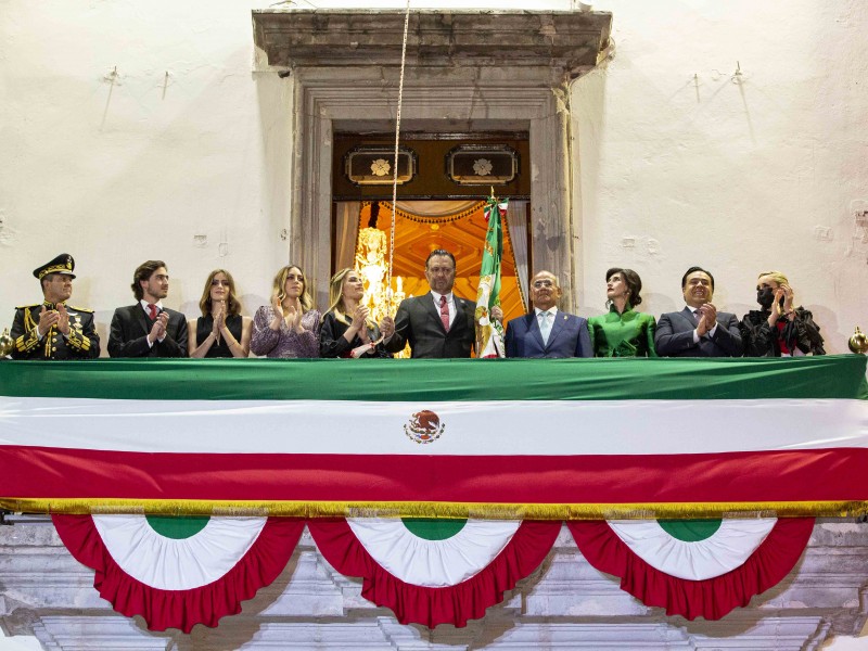 Encabeza Gobernador ceremonia de Grito de Independencia