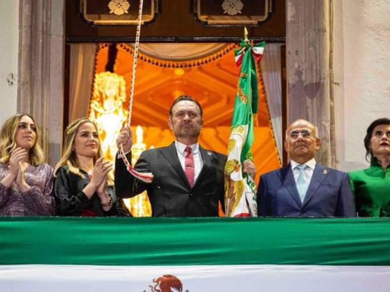 Encabeza Mauricio Kuri ceremonia del Grito de Independencia