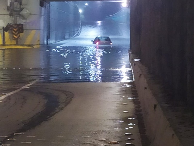 Encharcamientos por lluvia en la ZMG