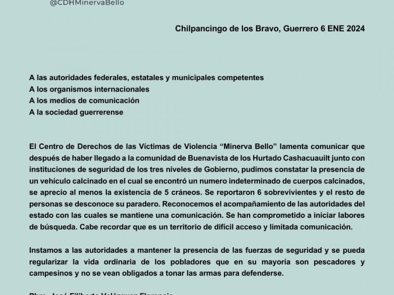 Encuentran al menos 5 personas calcinadas en sierra de Guerrero