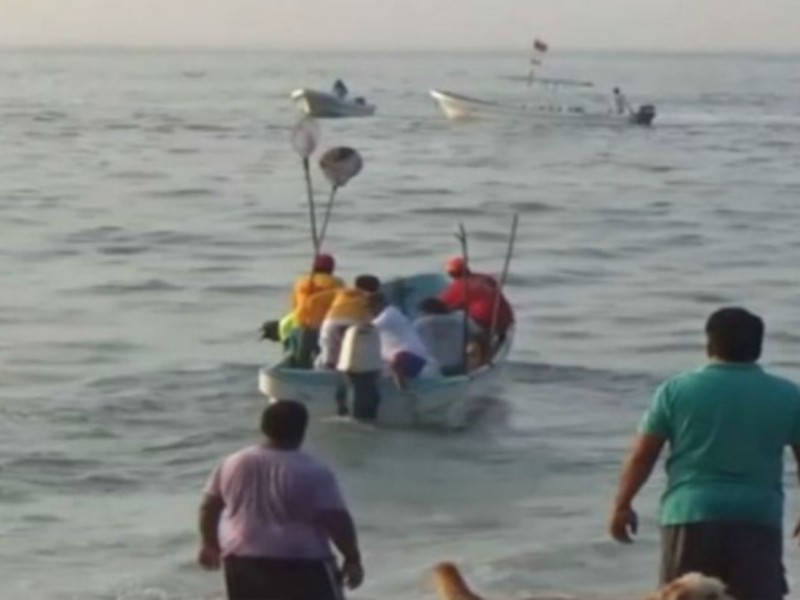 Encuentran con vida a pescadores desaparecidos en Tapanatepec