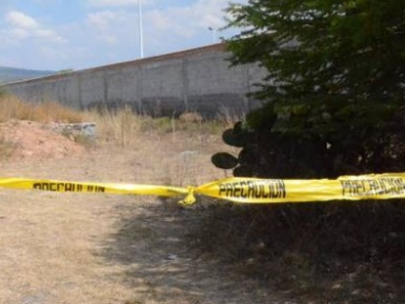 Encuentran cuerpo en Fresnillo