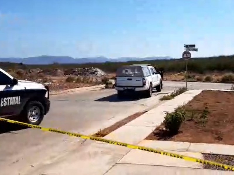 Encuentran dos cuerpos sin vida en terreno baldío al norte