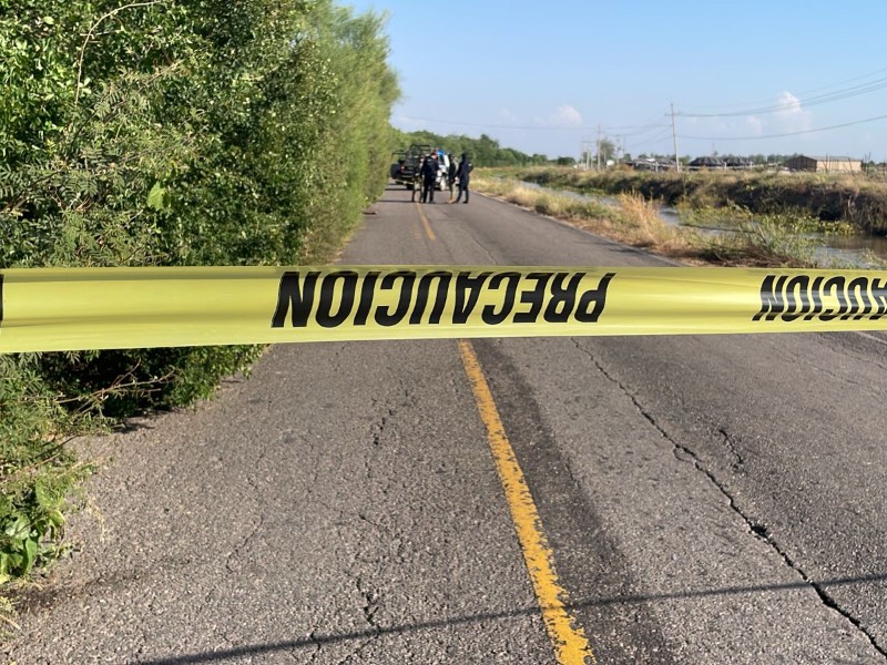 Encuentran dos hombres asesinados cerca del Aeropuerto de Culiacán