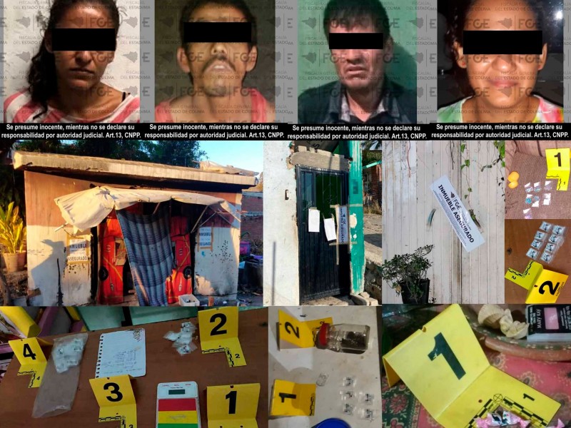Encuentran droga en domicilios de Manzanillo, Armería y Tecomán