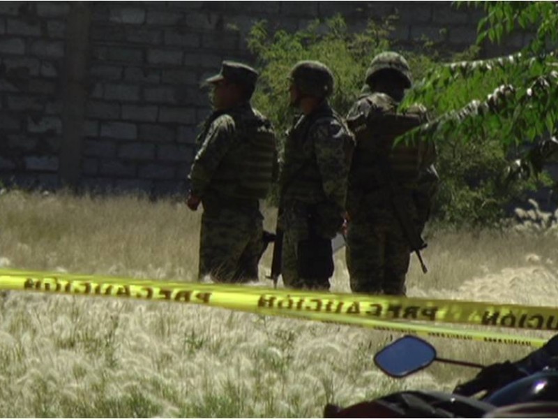 Encuentran ejecutado en terracería de Fresnillo