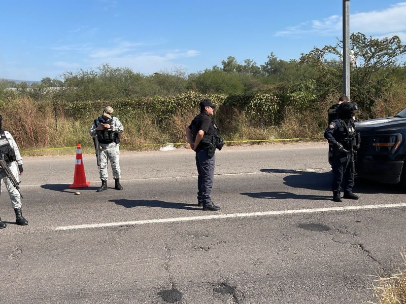 Encuentran ejecutado y con un mensaje a un hombre en El Quemadito