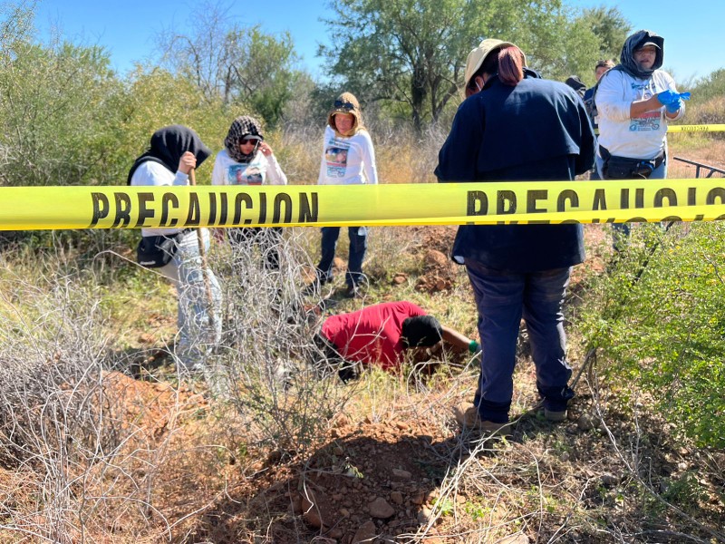 Encuentran fosas con restos humanos en San Pedro El Saucito