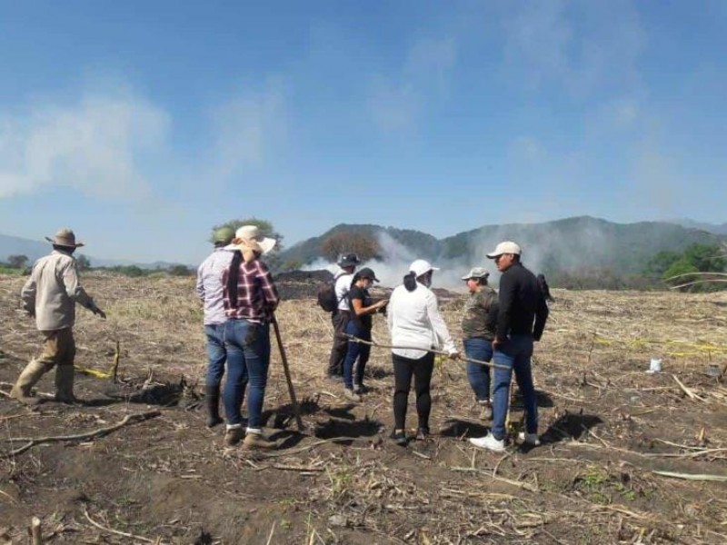 Encuentran osamenta en cañal de Atzacan