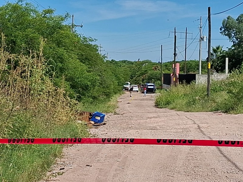 Encuentran persona muerta al norte de Mazatlán