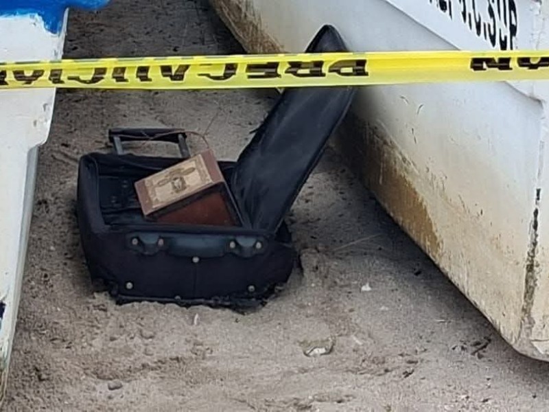 Encuentran una urna en el malecón de La Paz