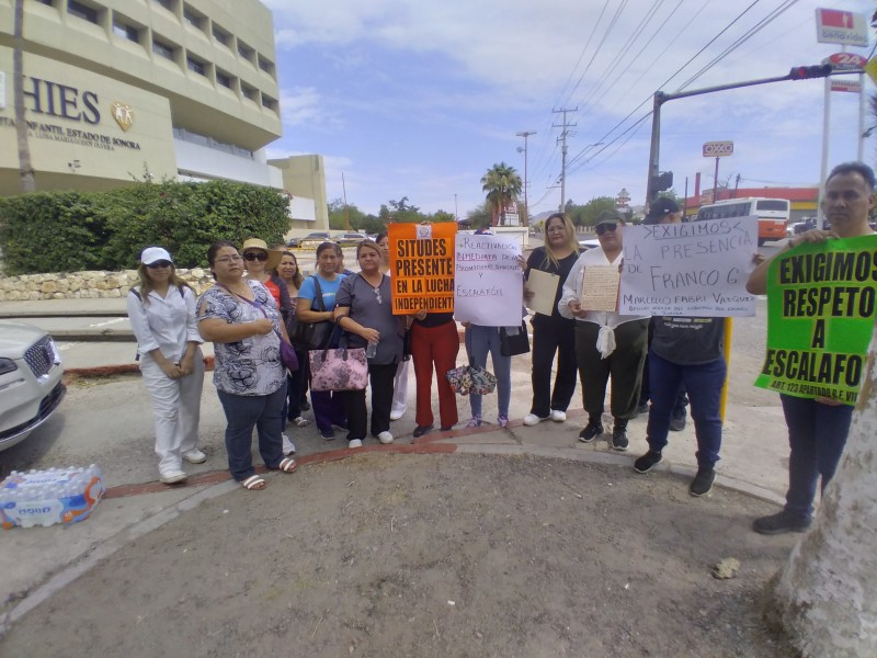 Enfermeros del HIES exigen promoción y homologación de sueldos