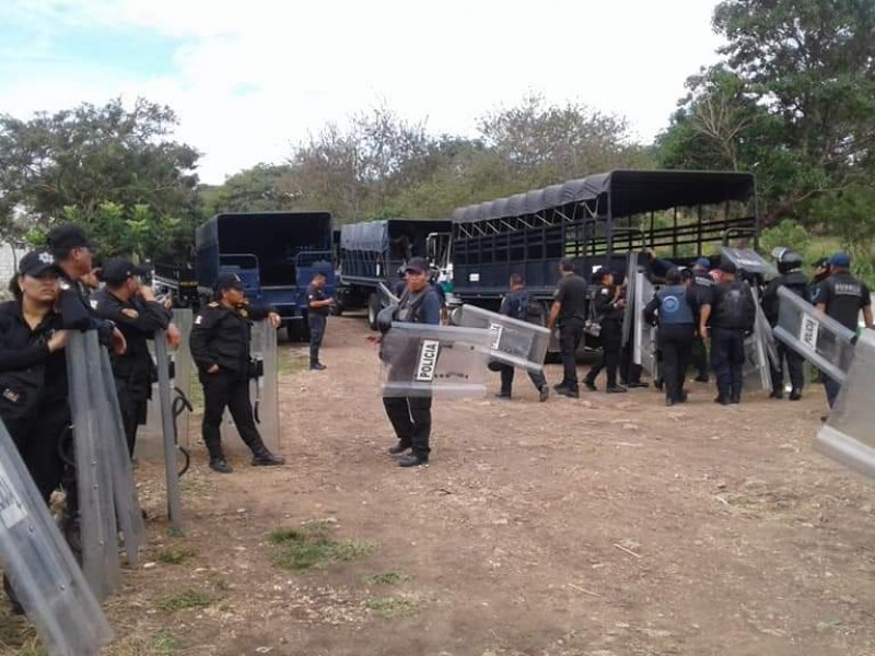 Enfrentamiento en Berriozábal