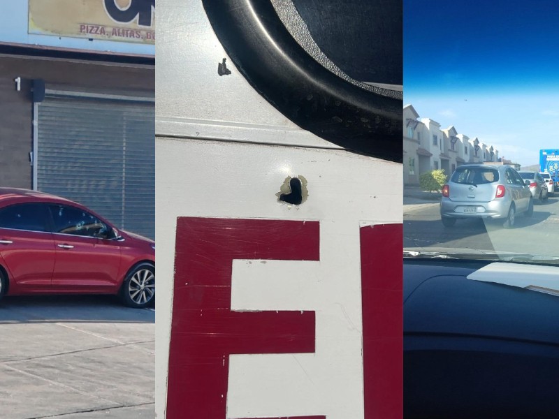 Enfrentamiento en El Ranchito deja personas lesionadas y vehículos baleados