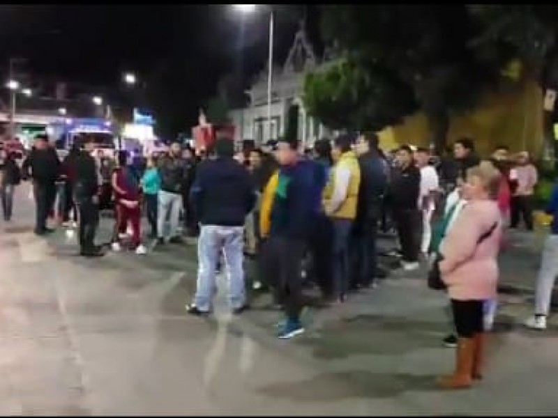 Enfrentamiento entre ambulantes y policías en San Martín