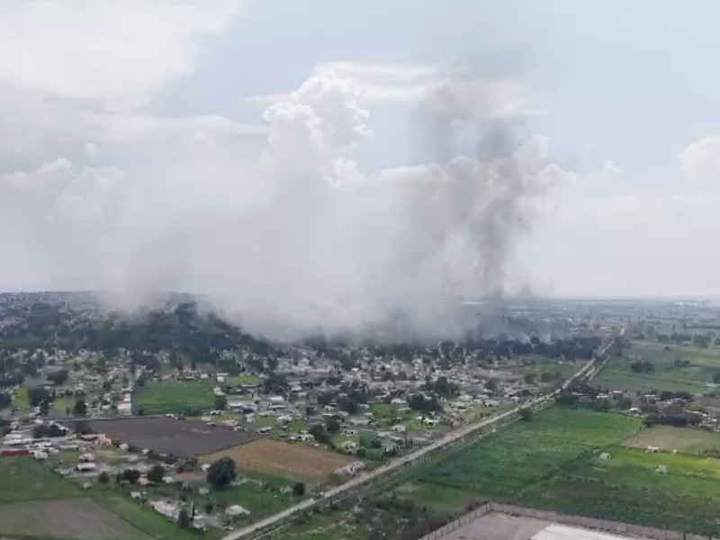 Un muerto por explosión de pirotecnia en Tultepec