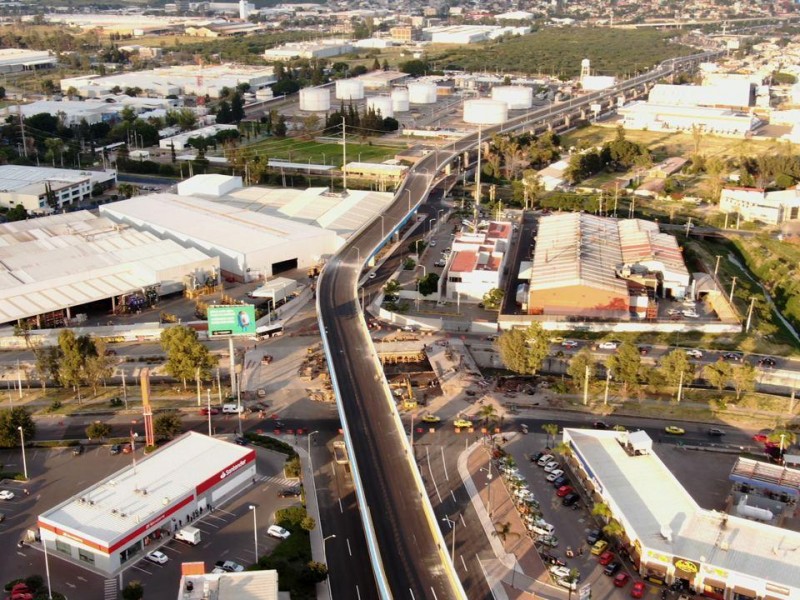 Entra en operación la primera etapa del viaducto poniente