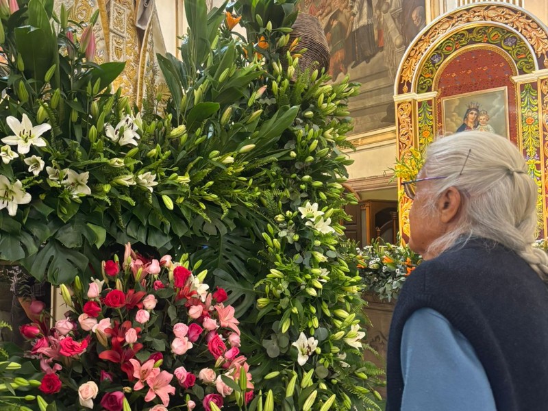 Entre agradecimientos celebraron a la Virgen de la Merced en Toluca