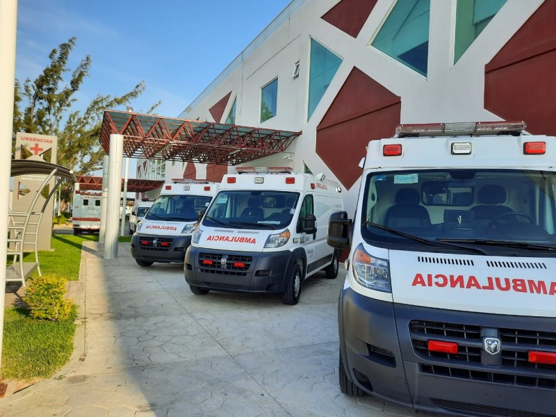 Entrega de Ambulancias en el Hospital de Juchitan