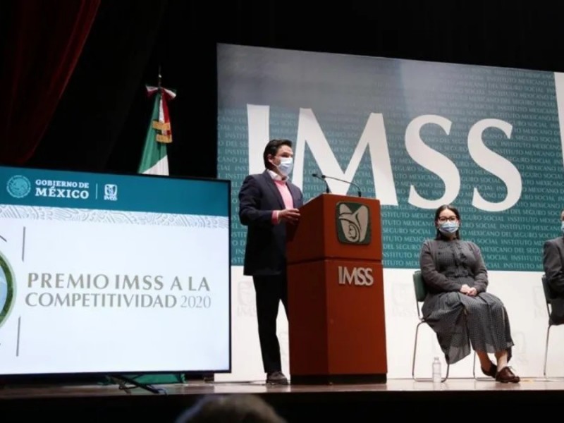 Entrega IMSS premio a la competitividad; piden festejar con responsabilidad