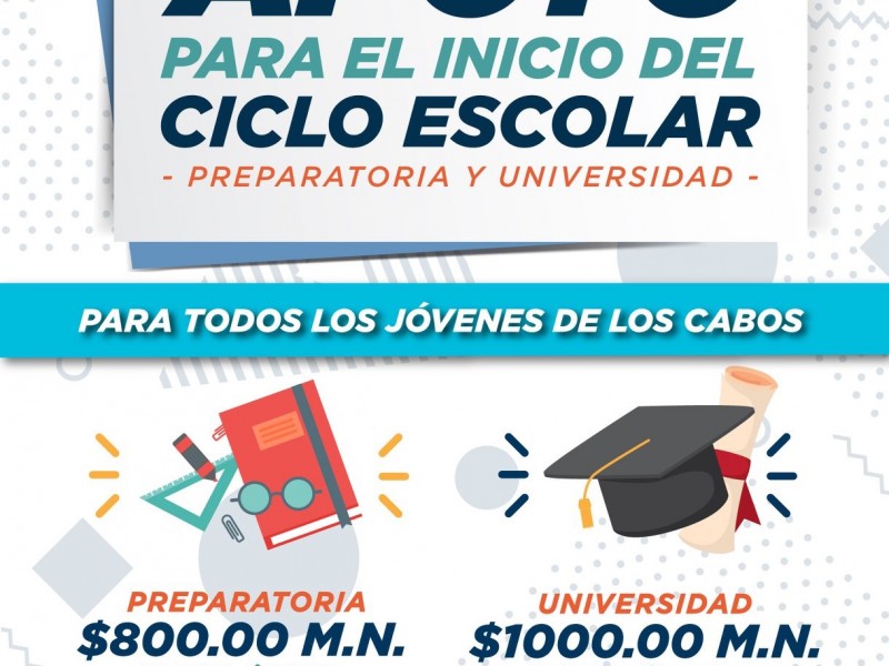 Entrega ISJ apoyos económicos a estudiantes