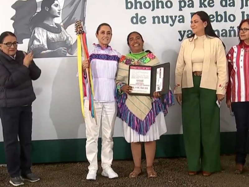 Entregan 139.9 millones de pesos de Fondo a pueblos originarios de Querétaro