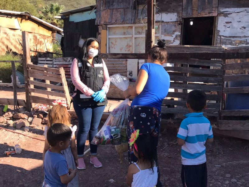 Entregan 2 mil 88 planes alimentarios en Guaymas