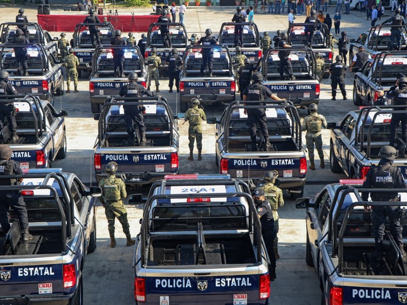 Entregan 53 patrullas a la Secretaría de Seguridad Pública