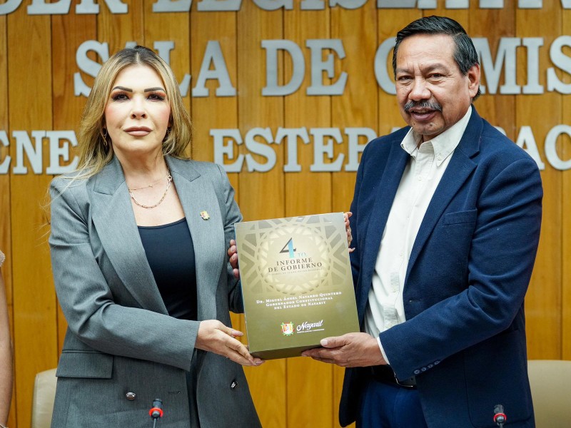 Entregan al Congreso el cuarto informe de Gobierno en Nayarit