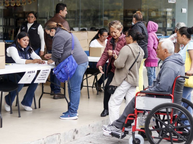 Entregan apoyos alimentarios a familias sanjuanenses