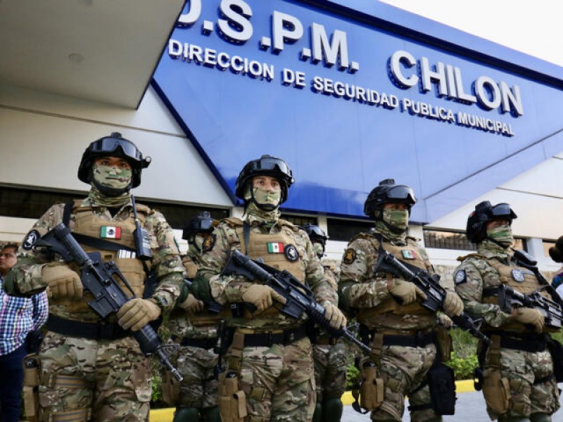 Entregan autoridades Comandancia de Seguridad Pública en Chilón