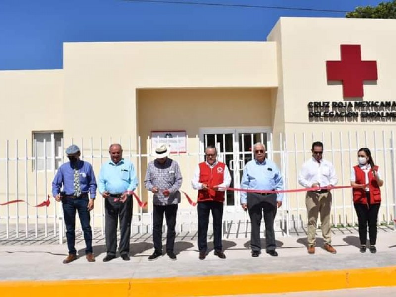 Entregan nuevas oficinas de Cruz Roja en Empalme