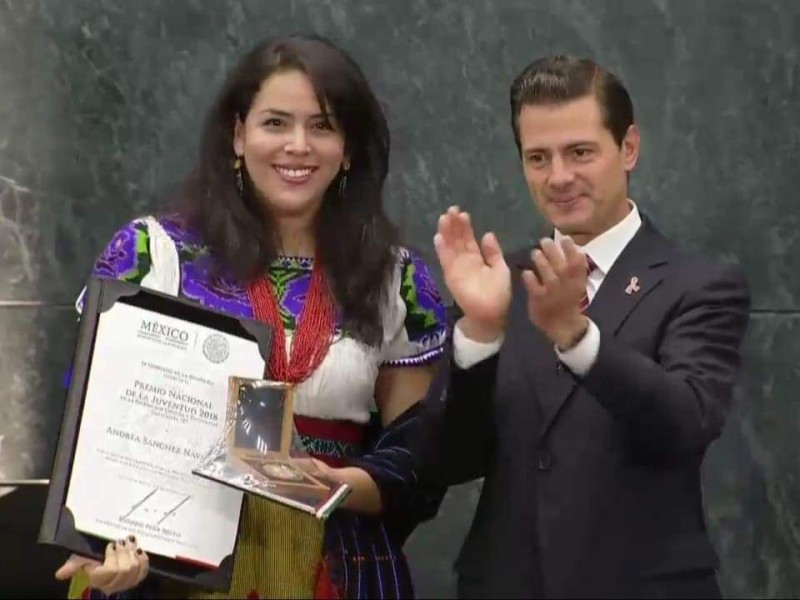 Entregan premio nacional de Juventud a joven piedadense