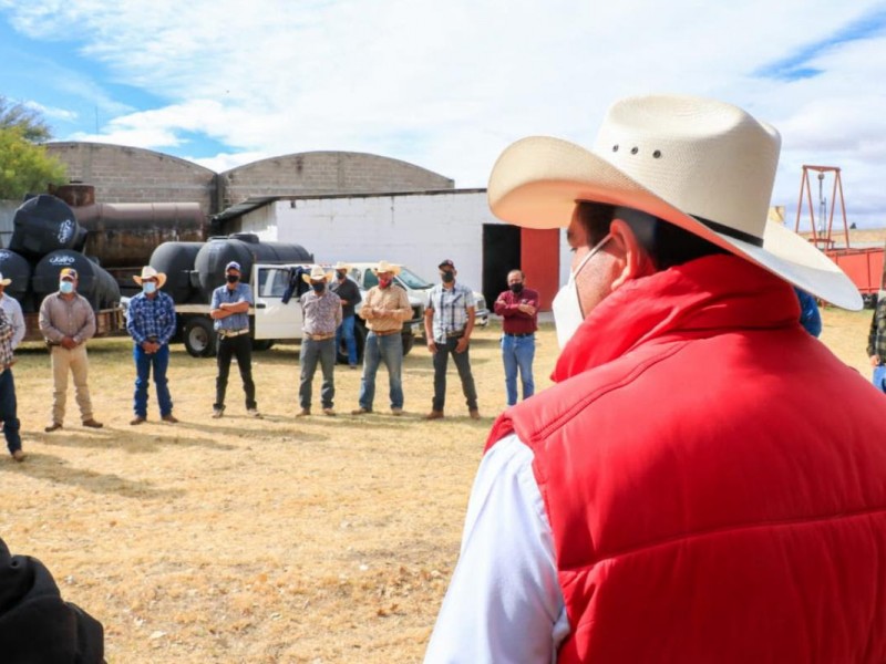 Entregan Seguro Agrícola Catastrófico por sequía en tres municipios