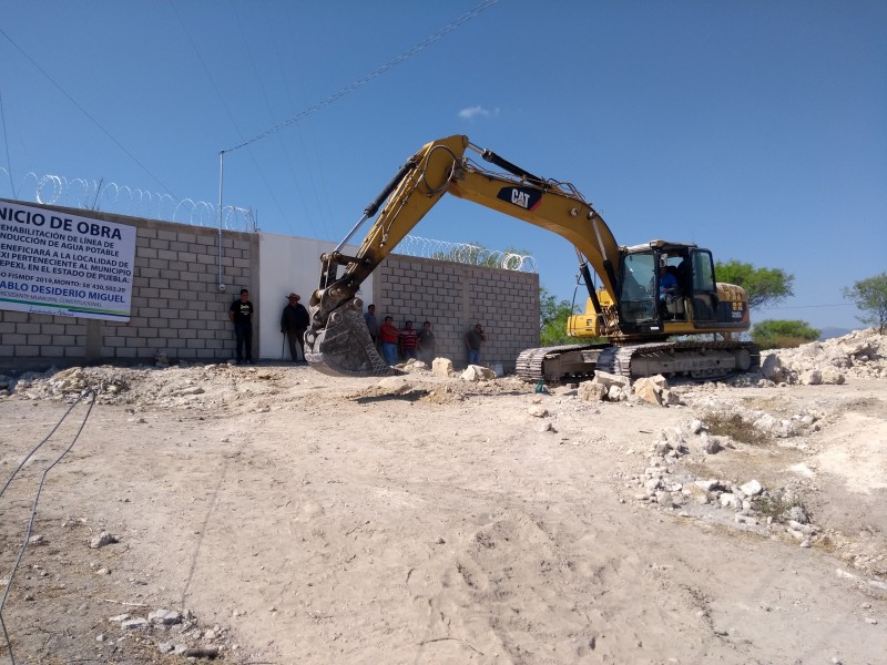 Entubarán agua potable de Altepexi