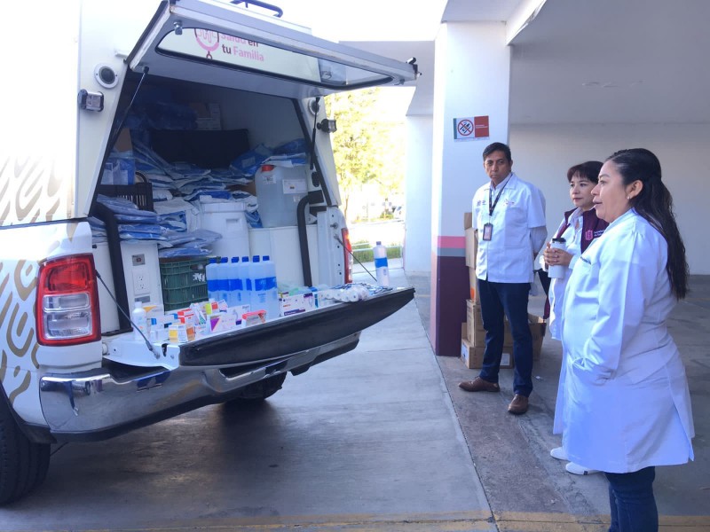 Envían más apoyo médico y maquinaria a Guerrero