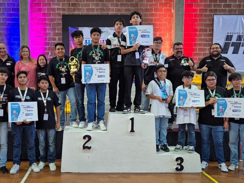 Equipo de robótica de Orizaba representará a México internacionalmente