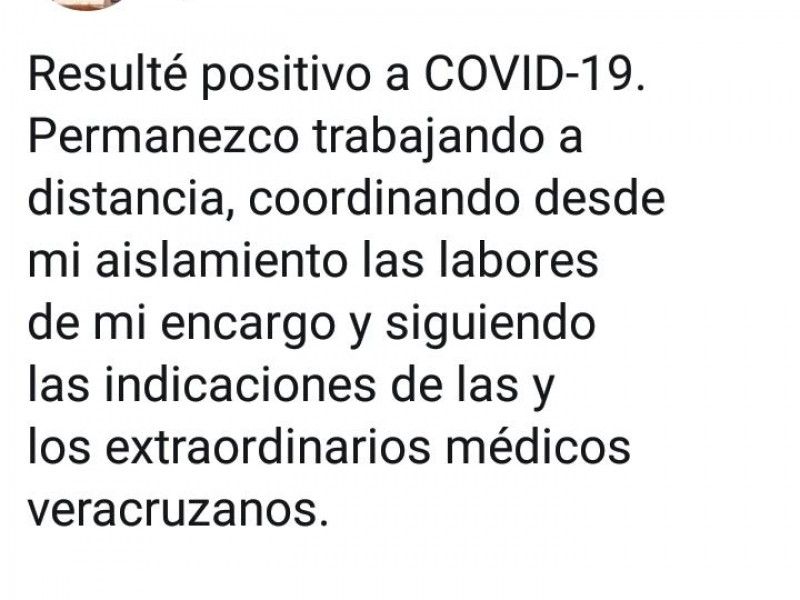 Eric Cisneros confirma estar contagiado de COVID19