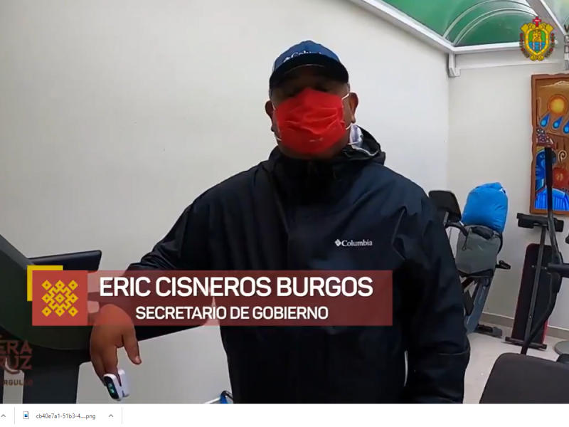 Eric Cisneros sigue recuperándose del COVID19