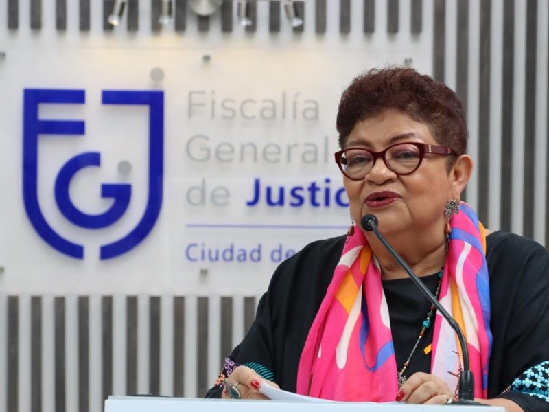 Ernestina Godoy rinde su último informe como fiscal de CDMX