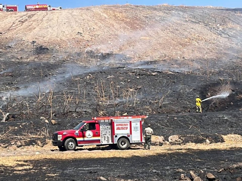 Es controlado el incendio en el ex vertedero Los Laureles