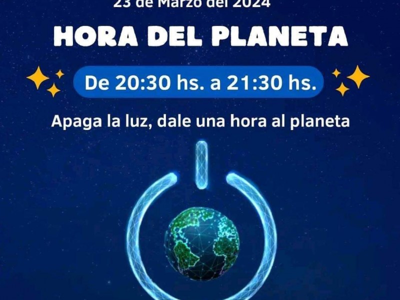 Es hoy, la Hora del Planeta 2024