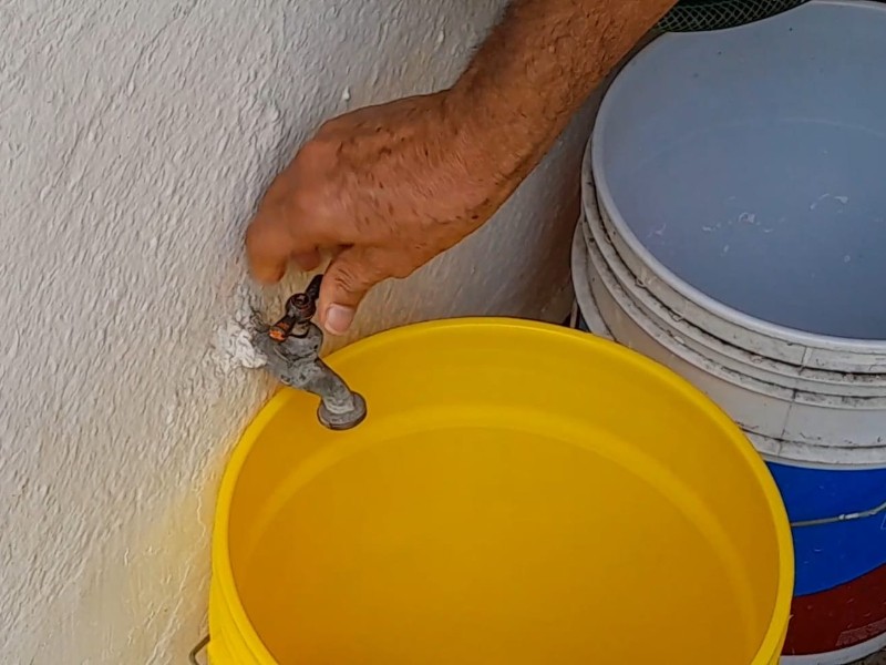 Es lunes y todavía hay colonias sin agua por obras de Ciapacov