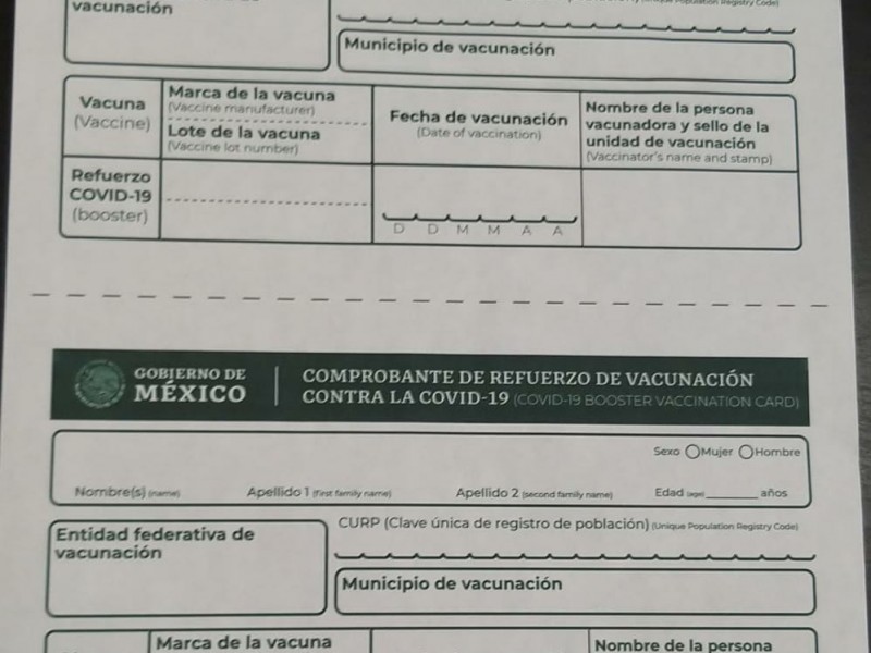 Es necesario que adultos cumplan con el documento de vacunación