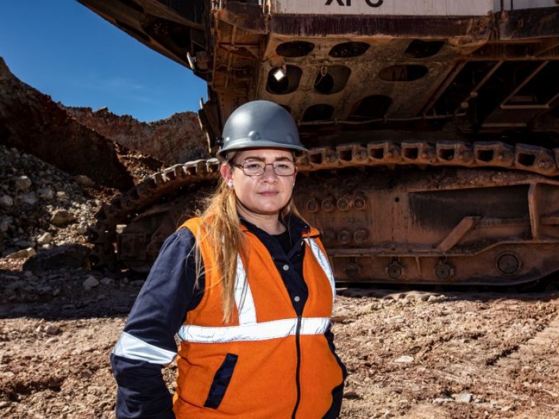 Es Neida Patricia mujer destacada en la minería