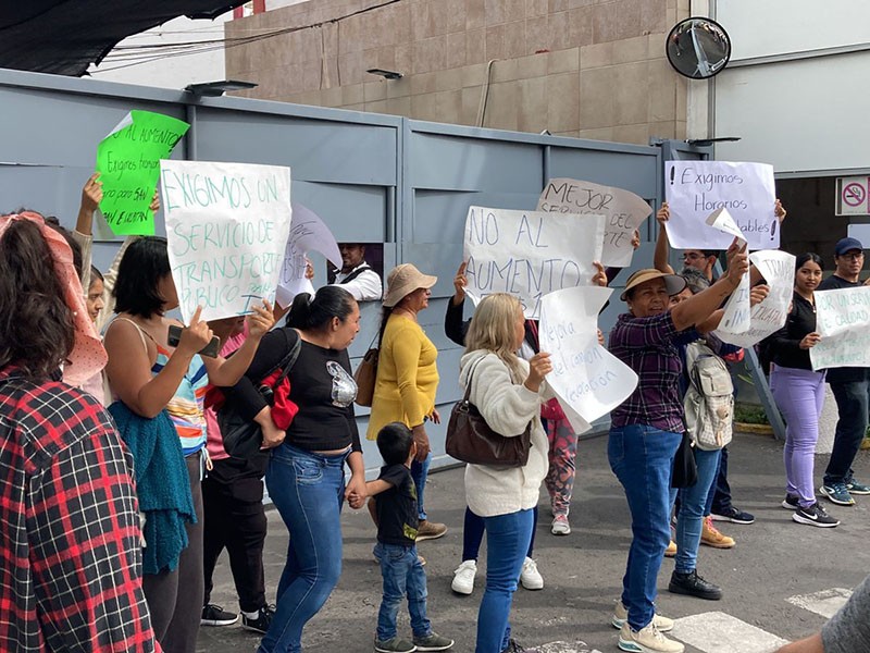 Escala el conflicto de transporte en el norte de Zapopan