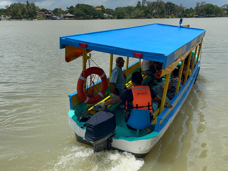 Escasa demanda reduce paseos turísticos en Tuxpan