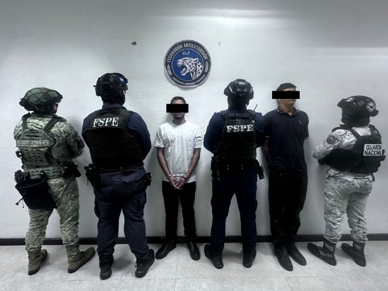 Escuadrón Antiextorsión rescata a víctima de secuestro en Salamanca; hay dos detenidos