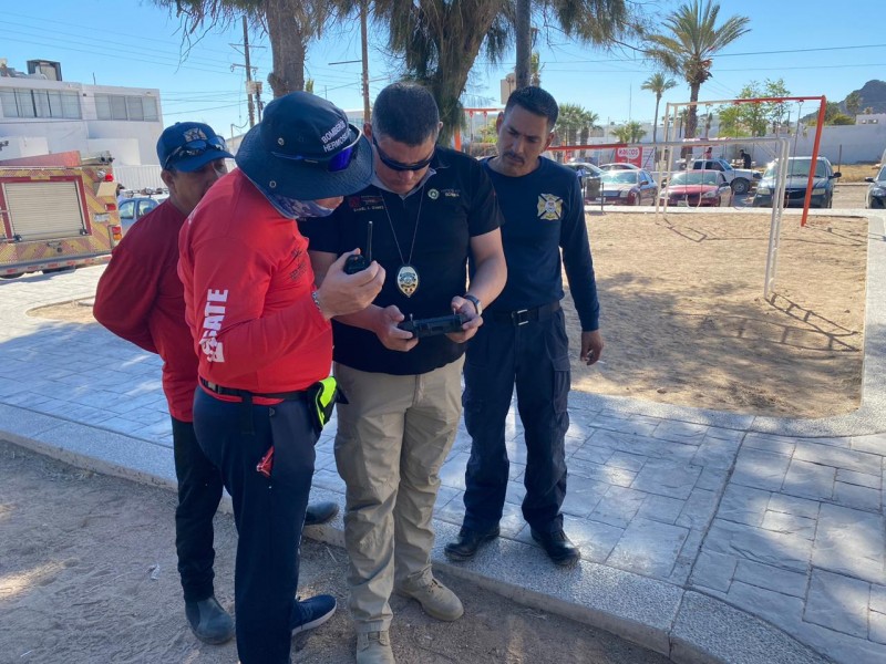 Escuadrón de drones de Protección Civil Sonora logra primer rescate